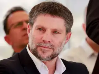 އިޒްރޭލުގެ ހަރުކަށި ފިކުރުގެ ފިނޭންސް މިނިސްޓަރު ބެޒަލެލް ސްމޮޓްރިޗް.