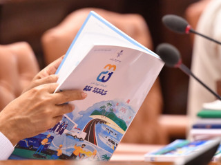 Minister of Finance Ibrahim Ameer on Monday proposed the state budget for 2023 to the People’s Majlis