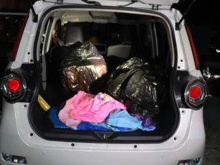 The two suspects were arrested for trying to smuggle alcohol into GA. Villingili