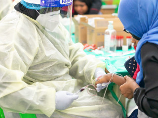 ސިރޯ ޕްރިވިލެންސް ސަރވޭގައި ސާމްޕަލް ނެގުމުގެ މަސައްކަތްކުރަނީ