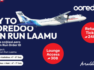 Maldivian Announces Special Offer for Ooredoo Fun Run in Laamu!