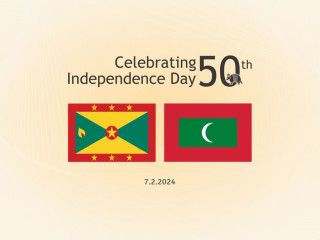 The president sent Independence Day greetings to the Prime Minister and Governor-General of Grenada on Wednesday