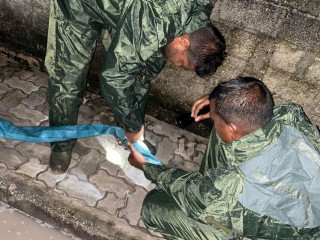 ލ. ފޮނަދޫގައި ފެން ބޮޑުވުމުން އެމްއެންޑީއެފް އިން ހަރަކާތްތެރި ވަނިކޮށް