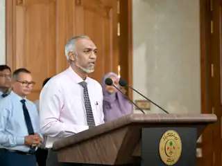 ހިޔާ އަދި ވިނަރެސް ފްލެޓްތަކުގެ އަގުގެ ގޮތުގައި ދައްކާ އަދަދުތައް ކުޑަކުރުމަށް ރައީސުލްޖުމްހޫރިއްޔާ ނިންމެވި ކަން އިއުލާނު ކުރެއްވުމަށް ބޭއްވި ނޫސް ކޮންފަރެންސް - 5 ޑިސެމްބަރު 2023