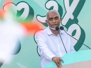 The figures reveal a lack of support for President Muizzu