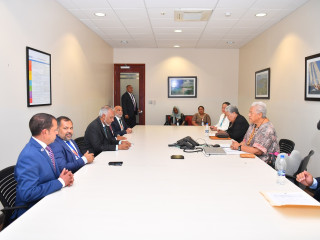 President Muizzu met the Prime Minister of Samoa on Monday