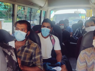 ކަރަންޓީނަށް މީހުން ގެންދިއުމުގެ ތެރެއިން