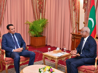 New non-resident Ambassador of the Arab Republic of Egypt to the Republic of Maldives, presented his letter of credence to President Ibrahim Mohamed Solih