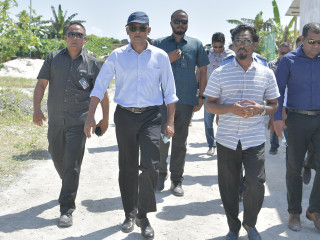 ރައީސް އިބްރާހިމް މުހައްމަދު ސޯލިހް، ގދ. އަށް ކުރެއްވި ދަތުރުފުޅުގެ ތެރެއިން