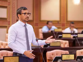 Ibrahim Falah, Member of Parliament for the Inguraidhoo constituency.