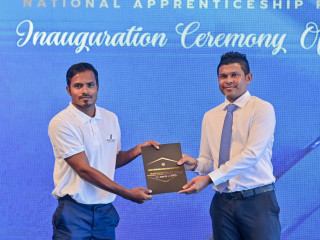 The Vice President inaugurates the second batch of the Marriot International Maldives Apprenticeship Program