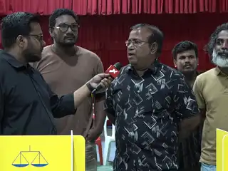 ހުކުރު ދުވަހު އޮންނަ އެމްޑީޕީގެ ޕްރައިމަރީއާއި ގުޅޭ ގޮތުން އެ ޕާޓީގެ ވަގުތީ ޗެއަރޕާސަން އަބްދުލްޣަފޫރު މޫސަ ރާއްޖެޓީވީ އަށް އިންޓަރވިއު ދެއްވަނީ