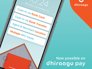 ދިރާގު ޕޭ އެޕް މެދުވެރިކޮށް މިހާރު ކޭޝްއިން ކުރެވޭ