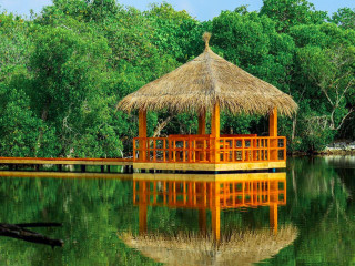 Community Eco Park developed in H.A. Molhadhoo under BML's Community Fund initiative