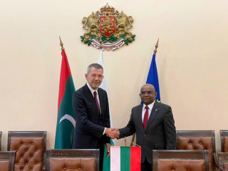UNGA President-elect, FM Shahid with Bulgarian Minister of Transport, Information Technology and Communications