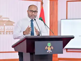 Minister of Homeland Security and Technology Ali Ihusaan.