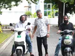 Male' City Mayor Adam Azim.