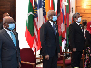 މިނިސްޓްރީ އޮފް ފޮރިން އެފެއާޒްއިން ކުރިއަށްގެންދިޔަ ޑިޕްލޮމެޓިކް ރިސެޕްޝަންގެ ތެރެއިން