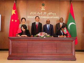 The agreements were signed on Sunday 