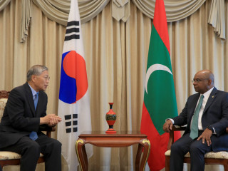 Minister Shahid met with the Special Envoy of the Foreign Minister of South Korea Han Dongman