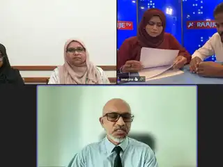 މައުލޫމާތު ހޯދައި ލިބިގަތުމުގެ ޙައްޤުގެ ޤާނޫނުގެ ދަށުން ރައީސް އޮފީހަށް ރައްދުވާ ގޮތަށް ރާއްޖެޓީވީން އިންފޮމޭޝަން ކޮމިޝަނަރުގެ އޮފީހަށް ހުށަހަޅާފައިވާ މައްސަލައިގެ އަޑުއެހުން.