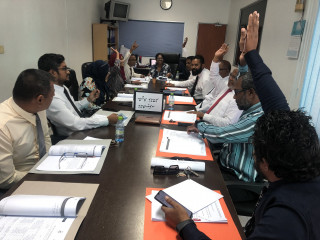 މާލެ ސިޓީ ކައުންސިލްގެ ބައްދަލުވުމެއްގެ ތެރެއިން