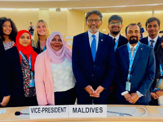 Maldives Delegation actively participated in the 54th Session of the Human Rights Council