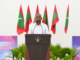 President Muizzu met the residential community of Guraidhoo on Tuesday