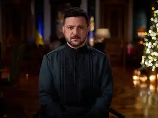 ޔޫކްރެއިންގެ ރައީސް ޒެލެންސްކީ