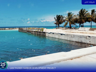 L. Gan Thundi harbor development project well underway