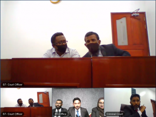 އޭސީސީގެ ކުރީގެ އިންވެސްޓިގޭޝަން އޮފިސަރު އާޒިމްގެ މައްޗަށް އުފުލާފައިވާ ހަތަރު ދައުވާއާ ގުޅިގެން މިއަދު ކްރިމިނަލް ކޯޓުގައި ބޭއްވި އަޑުއެހުމުގެ ތެރެއިން