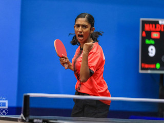 މިދިޔަ އަހަރު ބޭއްވި ސައުތު އޭޝިއަން ގޭމްސްގެ ތެރެއިން އައިޝަތު ރަފާ ނާޒިމް