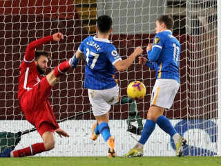 ލިވަޕޫލާއި ބްރައިޓަން ބައްދަލުކުރި މެޗުގެ ތެރެއިން: މި މެޗުން ބްރައިޓަން މޮޅުވީ 1-0 ން