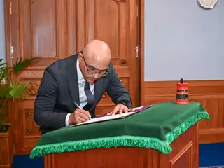 Minister of Finance and Public Enterprises, Hassan Zareer.