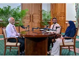 President Muizzu is set to feature in the second episode of the "Nation Chat" podcast.