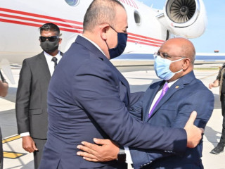 Minister of Foreign Affairs of the Republic of Türkiye arrived in the Maldives on an official visit on January 28