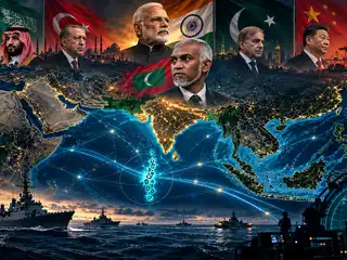 The Maldives between power blocs; security, influence and the Indian ocean.
