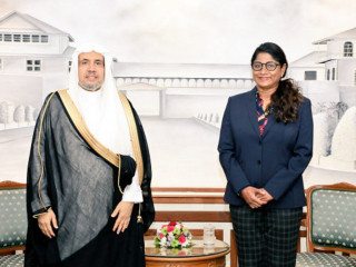Muslim World League Secretary General pays courtesy call on Minister of Defence