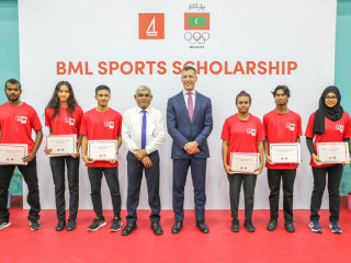 Bank of Maldives has announced the recipients of BML Sports Scholarship 
