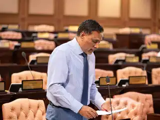 Dr. Ahmed Shamheed, Member of Parliament for the South Hulhumalé constituency.