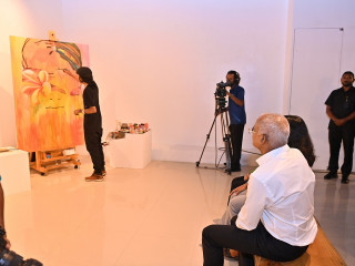 First Couple inaugurates National Art Gallery's permanent collection