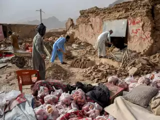 އަފްޣާނިސްތާނު ބިންހެލުމުގައި ސަލާމަތްވި މީހުން ފިނި މޫސުމާ ކުރިމަތިލުން