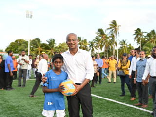 President Solih in Shaviyani atoll for re-election campaign
