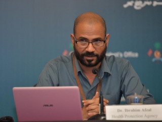 ހެލްތް ޕްރޮޓެކްޝަން އެޖެންސީ (އެޗްޕީއޭ) ގެ އެޕިޑަމޮލޮޖިސްޓް، ޑރ. އިބްރާހިމް އަފްޒަލް