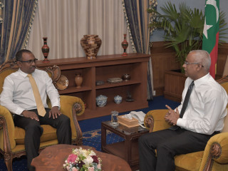 އެމްޑީޕީގެ ޕީޖީ ލީޑަރ ރައީސް ސޯލިހާއި ބައްދަލުކުރެއްވުން