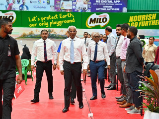 President Ibrahim Mohamed Solih has inaugurated the badminton tournament Maldives International Challenge 2022
