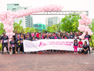 Bank of Maldives supports the ‘Pink Ribbon Run Walk’ to raise cancer awareness 