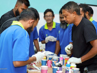 ގައިދީންނަށް އަމާޒުކޮށްގެން ކުރިޔަށްގެންދާ އާޓް ވޯކްޝޮޕްގެ ތެރެއިން