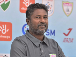 ކުލަބު އީގަލްސްގެ އެސިސްޓަންޓް ކޯޗު އަޙްމަދު ނިމާދު (ނިމާ)