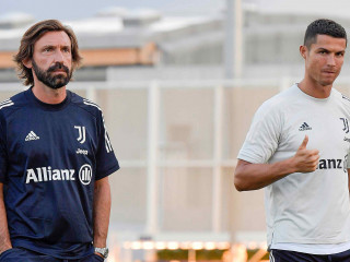 ޔުވެންޓަސްއަށް ކުޅެމުން އަންނަ ޕޯޗުގަލްގެ ތަރި ކްރިސްޓިއާނޯ ރޮނާލްޑޯ އާއި އައު ކޯޗު އަންދްރޭ ޕިރްލޯ